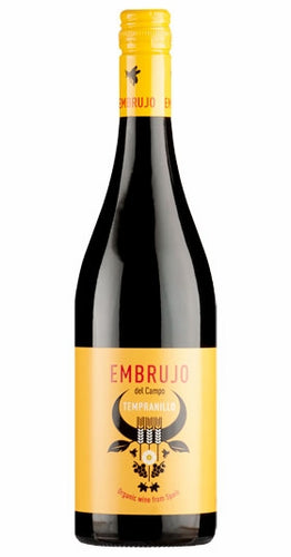 NEW Organic and Vegan red wine Tempranillo  2023- Embrujo from Bodegas Verum -13.5%